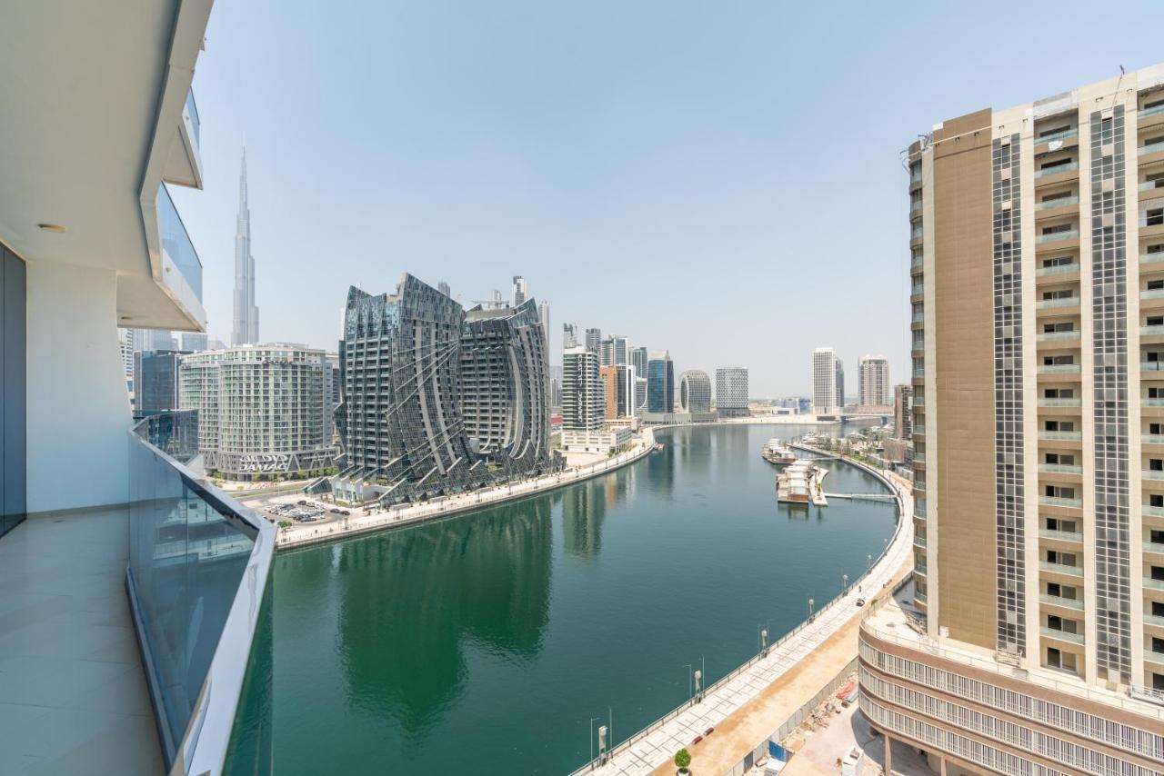 Exclusive Globalstay Apartments In Business Bay Free Parking & More! Dubaj Zewnętrze zdjęcie